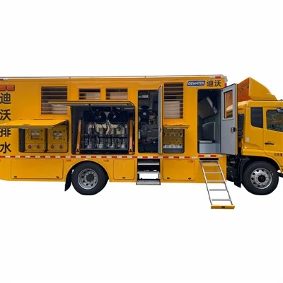 Drainage Pump Vehicles in Disaster Sites