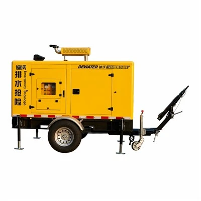 Mobile Pump Station On Wheels